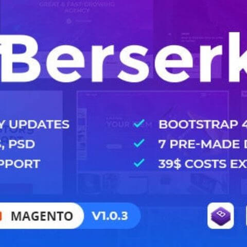 Berserk – Multipurpose Responsive Magento 2 Theme